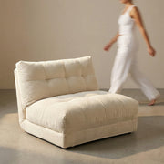 PREVENTA - Sofá Cama Plegable Tela Crema