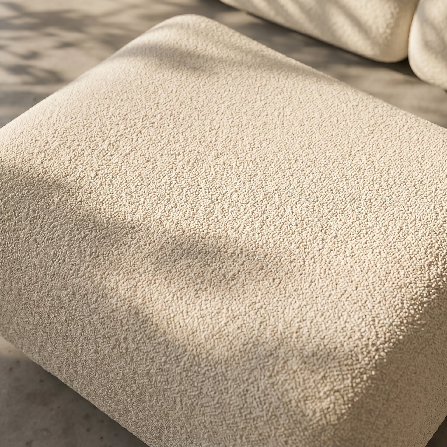 Sofá Puff Dune Apoyapiés Beige